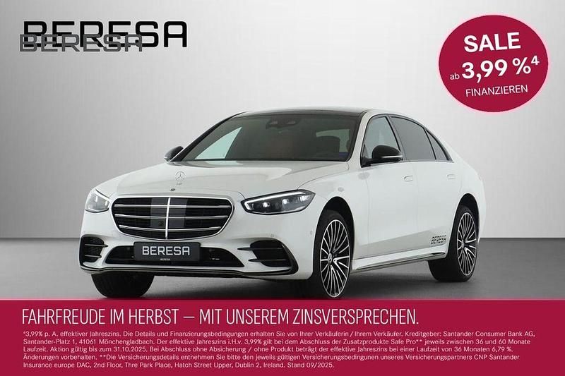 Weiß Gebraucht 2025 Mercedes S450 AMG Limousine | 126.380 € (Etwas zu teuer) - Bild 1/4