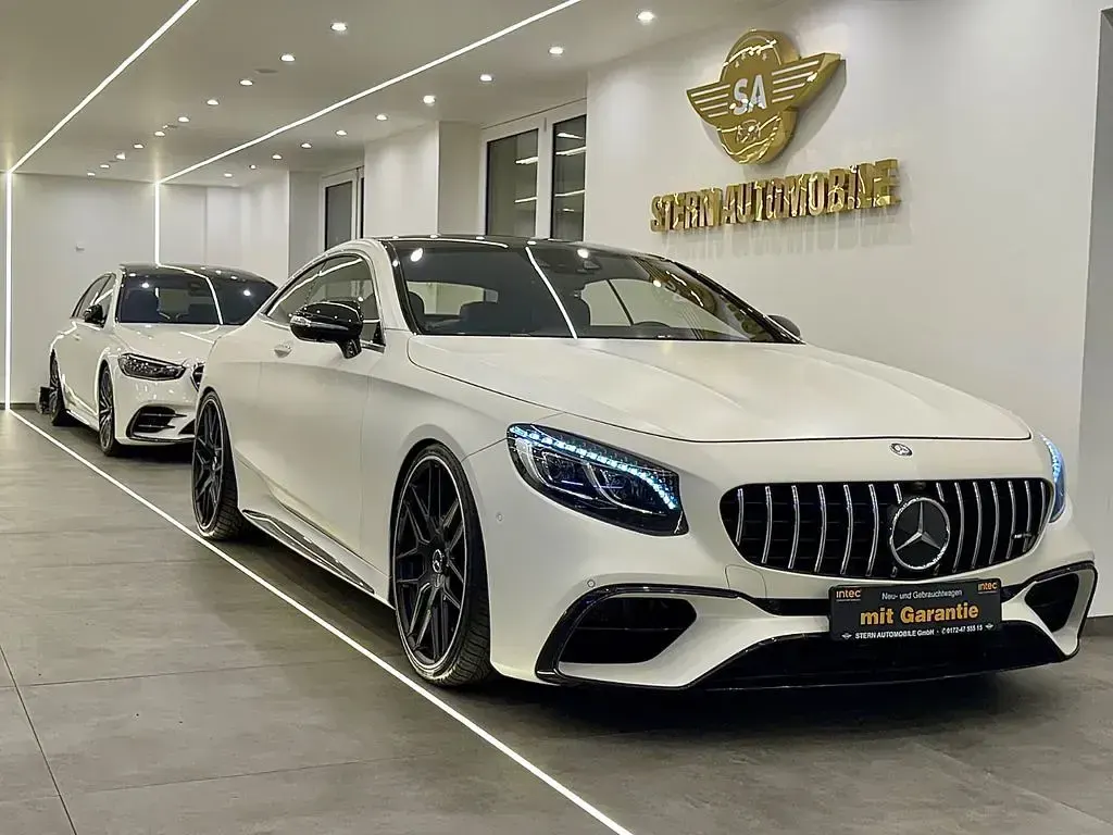 Gebraucht Mercedes S63 AMG AMG 585 PS (430 kW) 2015 Designo magno kaschmirweiss Coupé