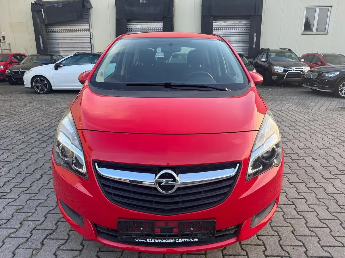 Gebraucht Opel Meriva 120 PS (88 kW) 2014 Rot Van / Kleinbus
