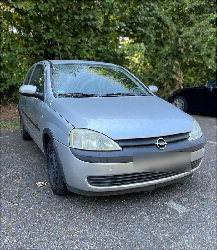 Silber Gebraucht 2002 Opel Corsa Kleinwagen | 350 € (Superpreis) - Bild 1/4