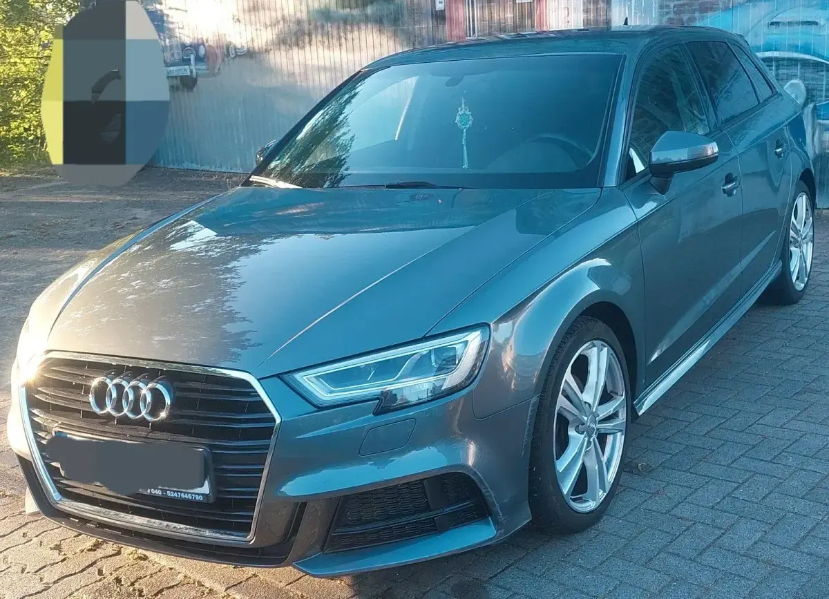 Second-hand Audi A3 S-Line 116 CP (85 kW) 2019 Gri Berlinǎ