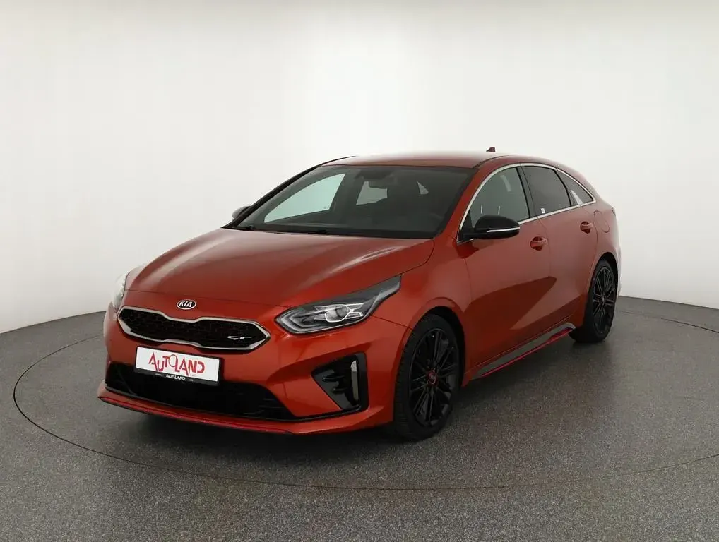 Gebraucht Kia ProCeed GT GT 204 PS (150 kW) 2019 Orange Kleinwagen