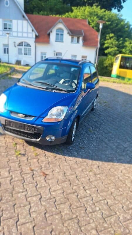 Blau Gebraucht 2009 Chevrolet Matiz Kleinwagen | 2.100 € - Bild 1/4