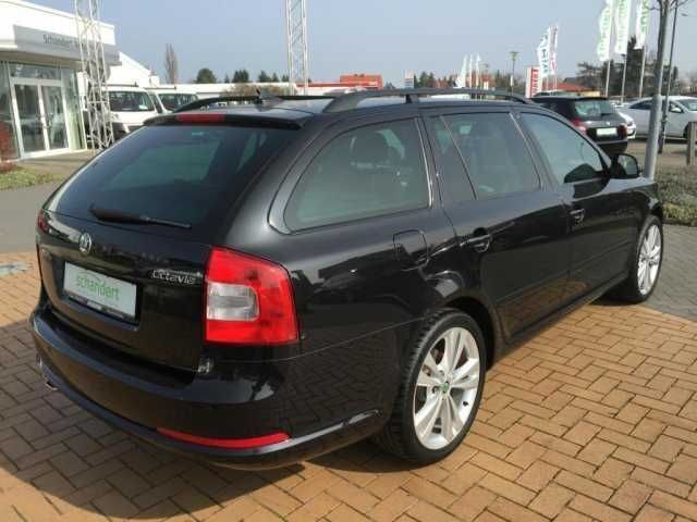 Gebraucht Skoda Octavia RS 170 PS (125 kW) 2012 Schwarz metallic Kombi