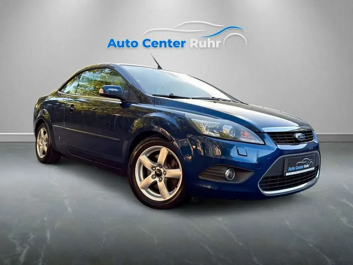 Gebraucht Ford Focus Titanium 145 PS (106 kW) 2009 Blau Cabrio
