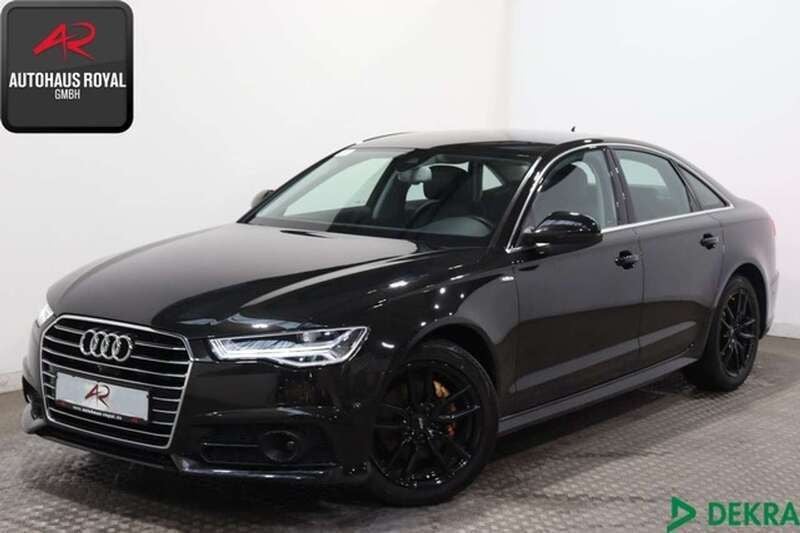 Schwarz (metallic) Gebraucht 2017 Audi A6 S-Line Limousine | 24.880 € (Guter Preis) - Bild 1/4