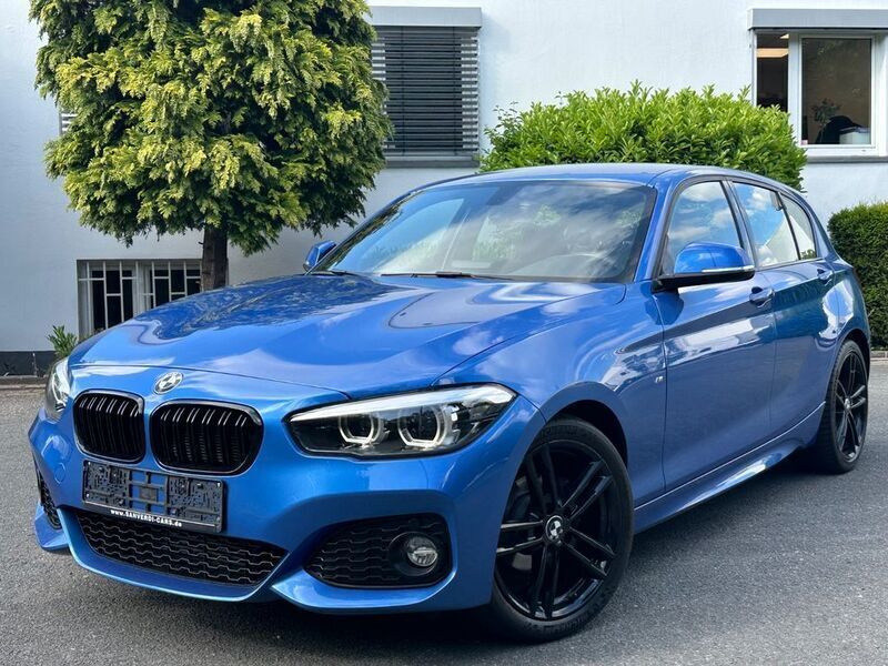 Blau Gebraucht 2018 BMW 118 M Sport Kleinwagen | 15.300 € (Superpreis) - Bild 1/4