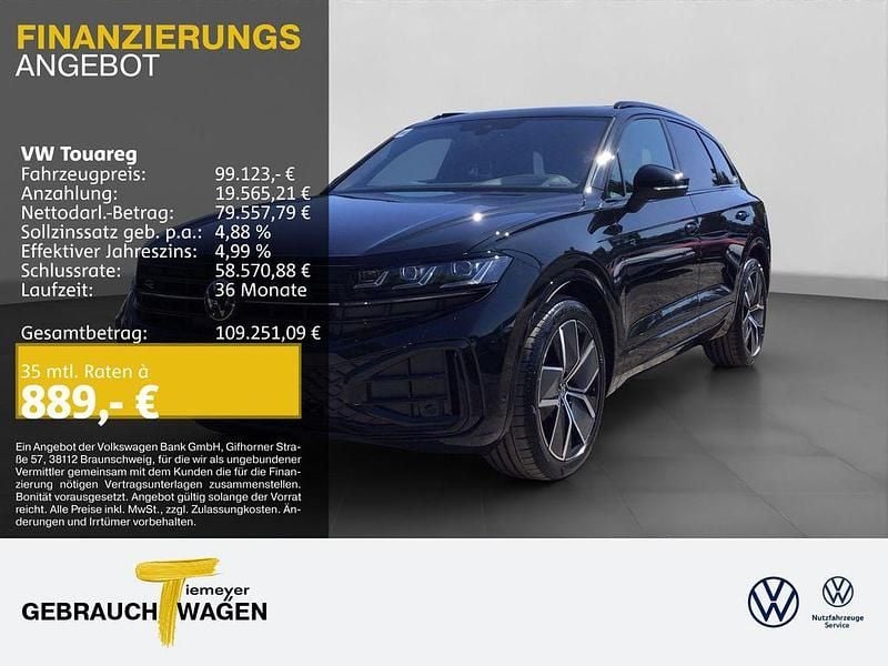 Schwarz Neu 2025 VW Touareg R-line SUV | 99.123 € - Bild 1/4