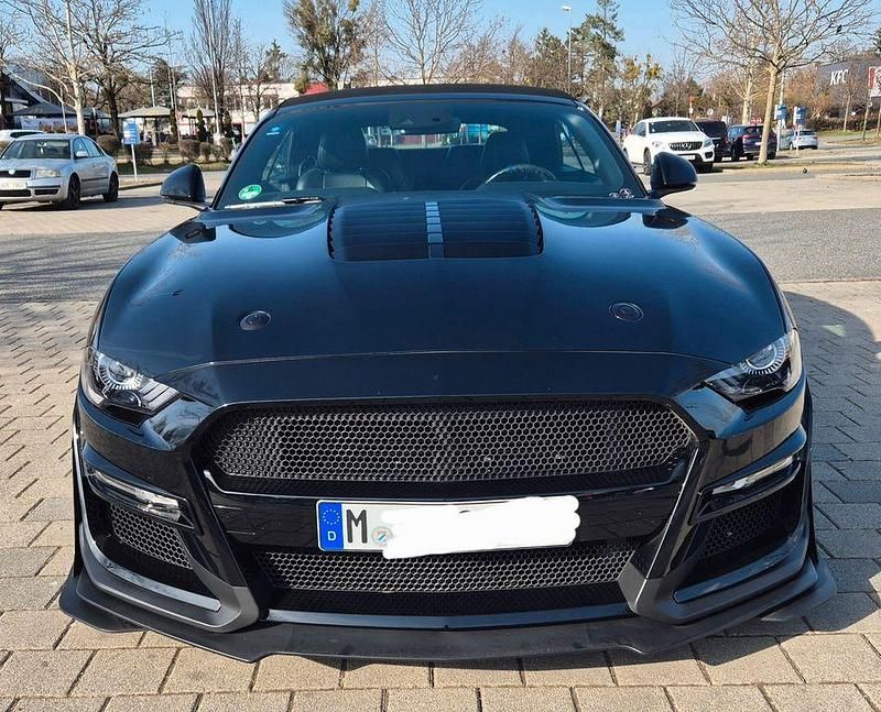 Gebraucht Ford Mustang GT 450 PS (330 kW) 2019 Schwarz Cabrio