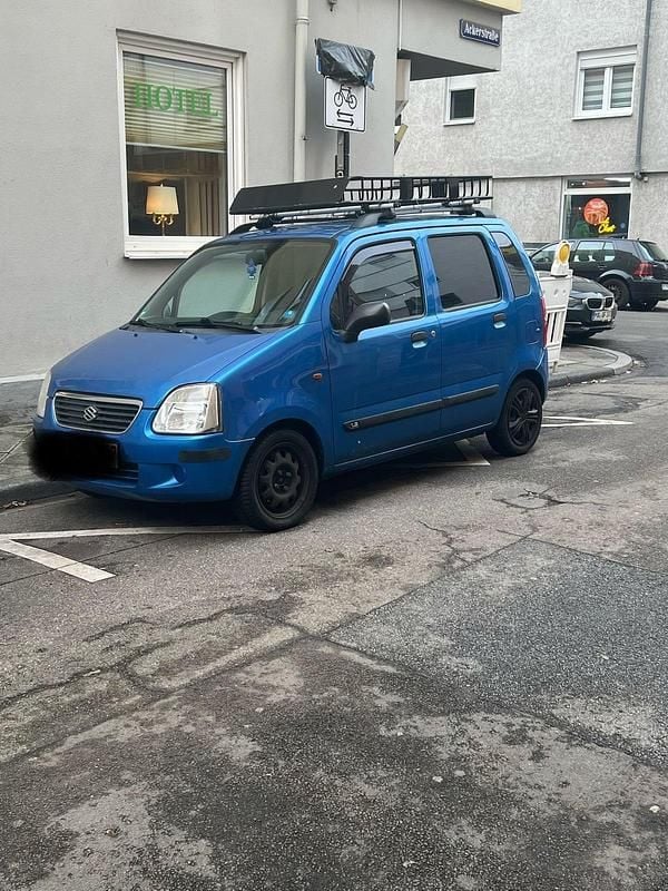 Blau Gebraucht 2005 Suzuki Wagon R Van / Kleinbus | 1.600 € - Bild 1/4