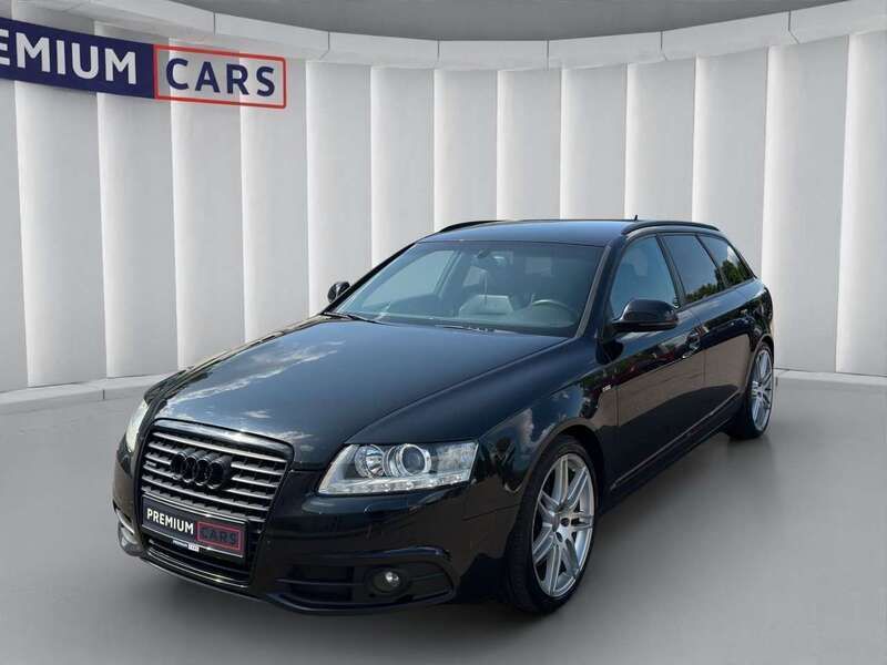 Schwarz Gebraucht 2011 Audi A6 S-Line Kombi | 14.490 € - Bild 1/4