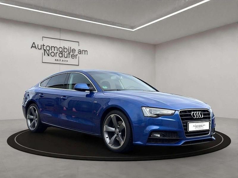 Gebraucht Audi A5 Sportback S-Line 144 PS (105 kW) 2016 Sepangblau perleffekt Kleinwagen