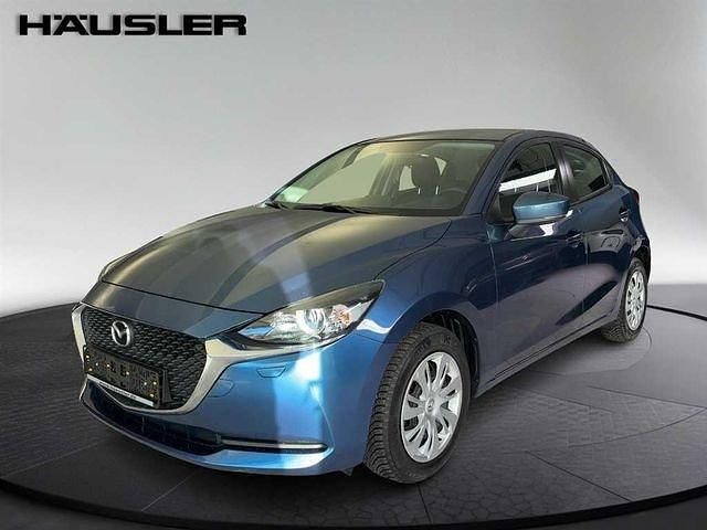 Turmalinblau metallic Gebraucht 2021 Mazda 2 Ad'Vantage Kleinwagen | 12.890 € (Fairer Preis) - Bild 1/4