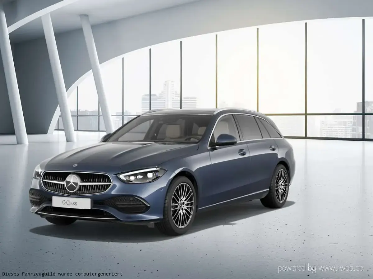Gebraucht Mercedes C200 204 PS (150 kW) 2021 Cavansitblau metallic Kombi