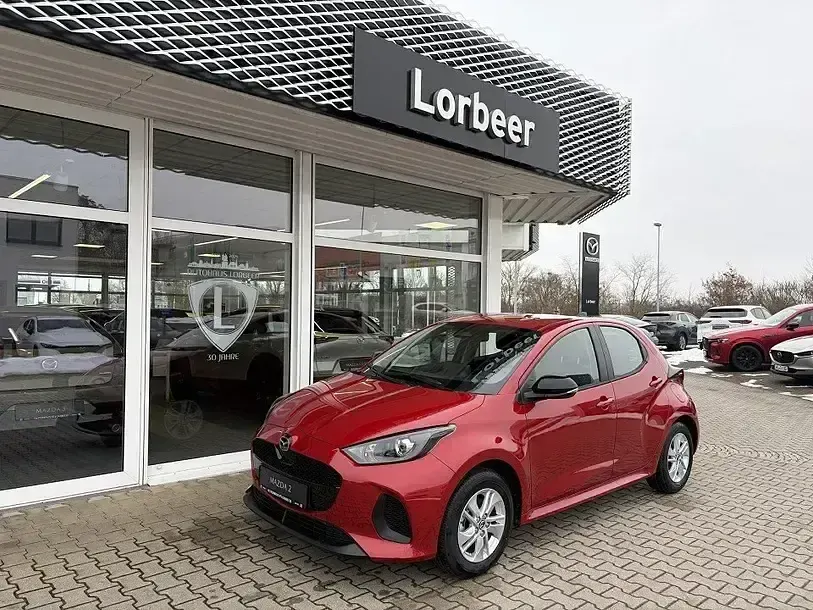 Neu Mazda 2 Center-Line 116 PS (85 kW) 2026 Rot Kleinwagen