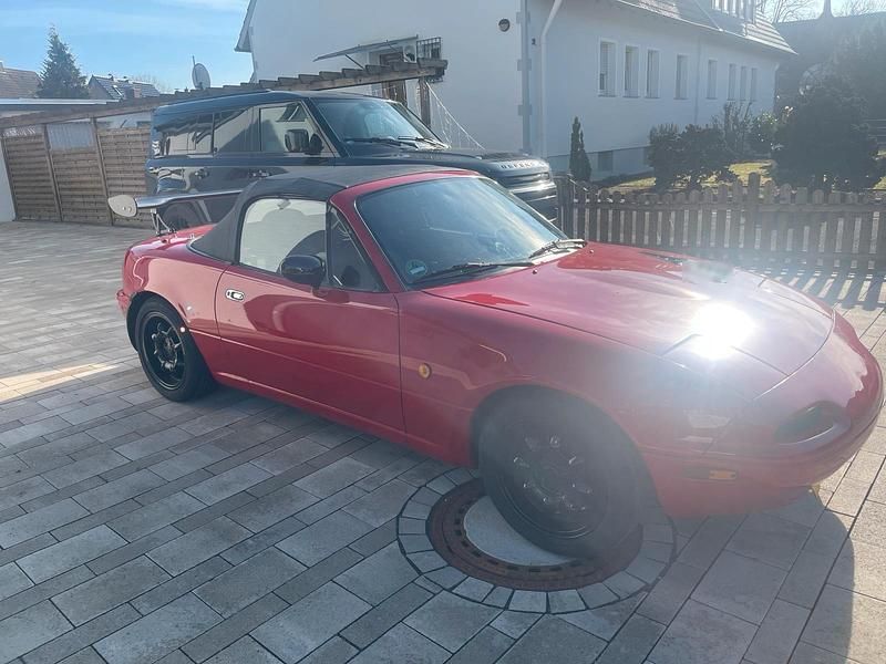 Gebraucht Mazda MX5 1990 Rot Cabrio