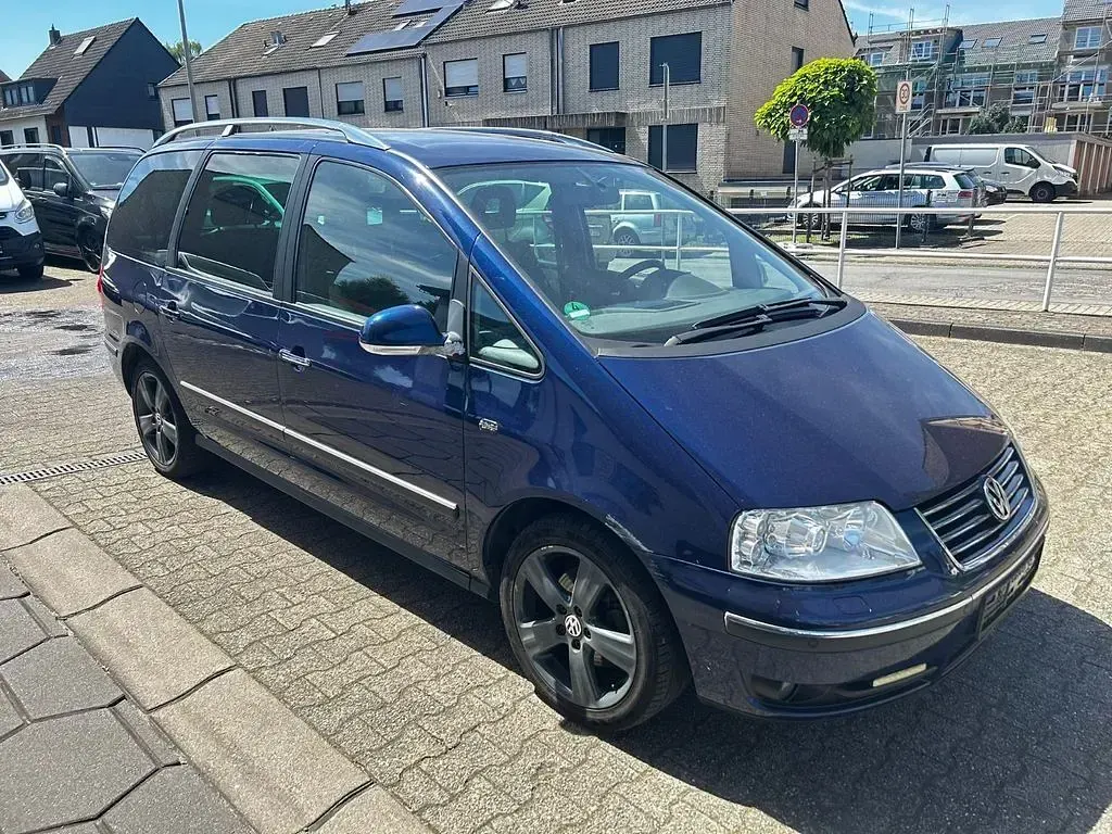 Brugt VW Sharan Exclusive 140 HK (102 kW) 2009 Blå MPV