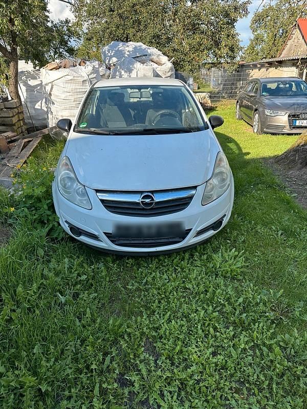 Weiß Gebraucht 2009 Opel Corsa Kleinwagen | 2.099 € (Fairer Preis) - Bild 1/4
