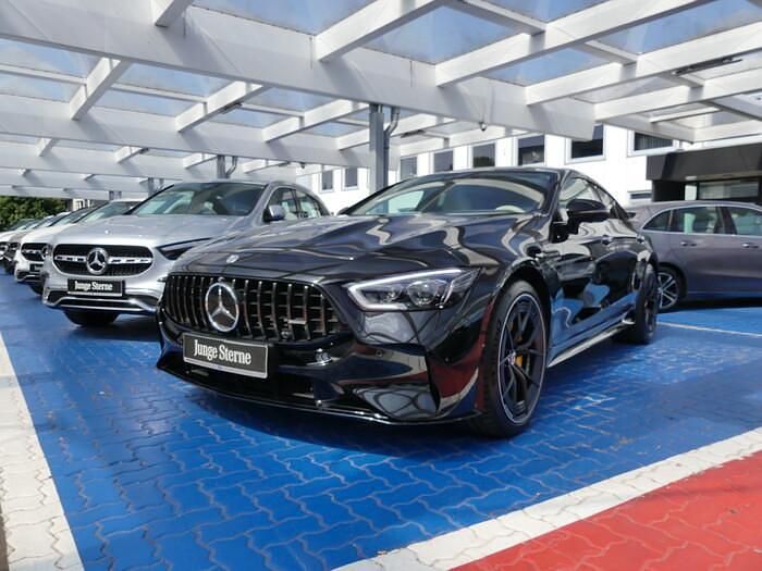 Metalliclack obsidianschwarz Gebraucht 2024 Mercedes AMG GT 53 AMG Coupé | 104.890 € (Teuer) - Bild 1/4