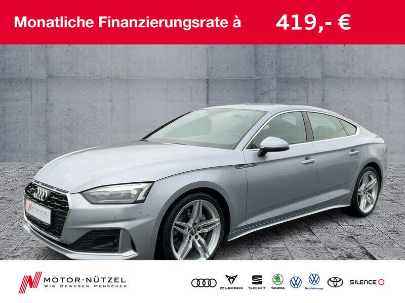 Silber Gebraucht 2020 Audi A5 Sportback Advanced Coupé | 31.950 € (Fairer Preis) - Bild 1/4