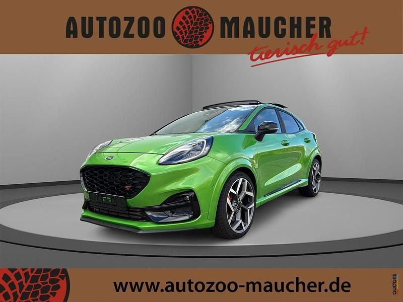 Mean green Gebraucht 2023 Ford Puma Gen-E ST | 27.990 € - Bild 1/4