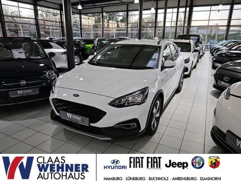 Weiss Gebraucht 2019 Ford Focus Active Limousine | 17.740 € (Guter Preis) - Bild 1/4