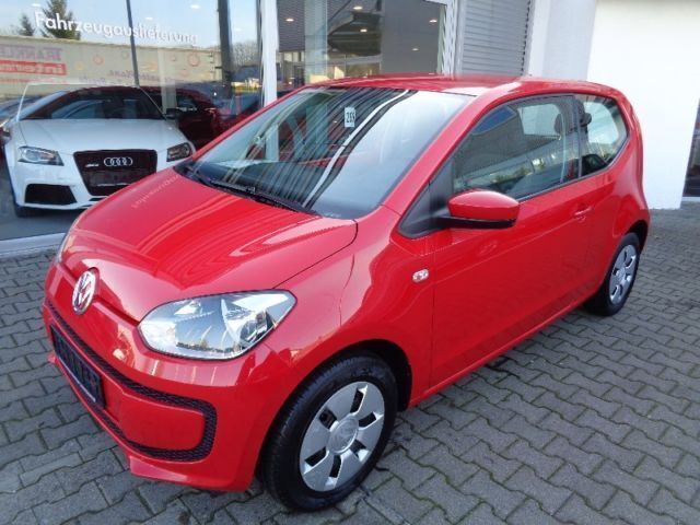 Gebraucht VW up! move up! 60 PS (44 kW) 2013 Rot Kleinwagen