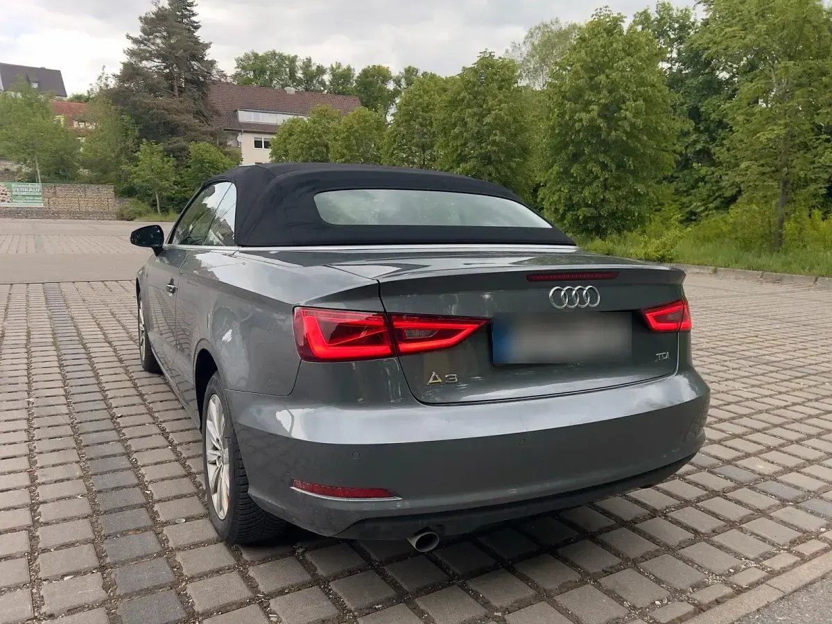 Używany Audi A3 Cabriolet 110 KM (80 kW) 2016 Szary Kabriolet