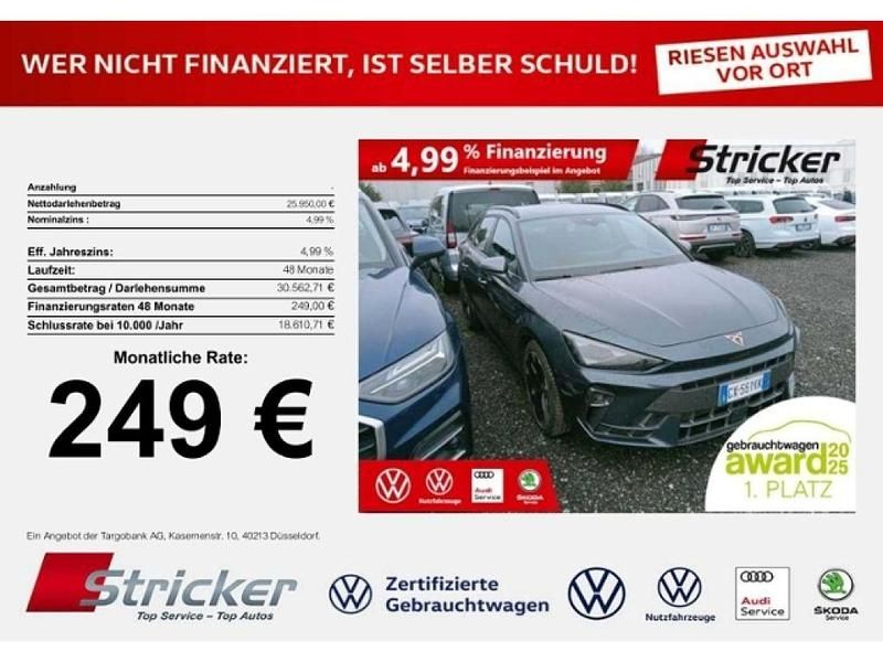 Gebraucht Cupra Leon 150 PS (110 kW) 2024 Magnetic grau metallic Kombi