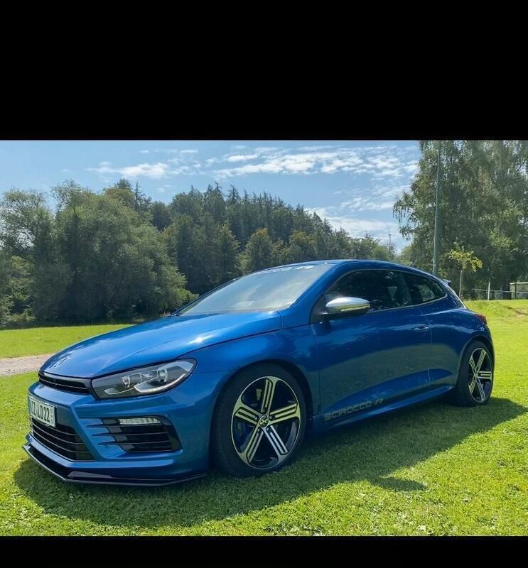 Blau Gebraucht 2015 VW Scirocco R Coupé | 24.400 € (Teuer) - Bild 1/4
