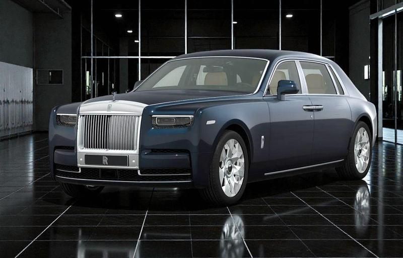 Neu Rolls Royce Phantom 563 PS (414 kW) 2026 Blau Limousine