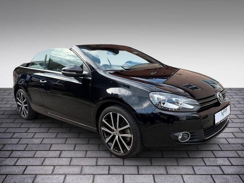 Usata VW Golf 160 CV (117 kW) 2011 Nero Cabrio