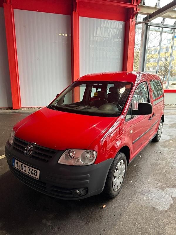 Gebraucht VW Caddy Life 102 PS (75 kW) 2005 Rot Van / Kleinbus