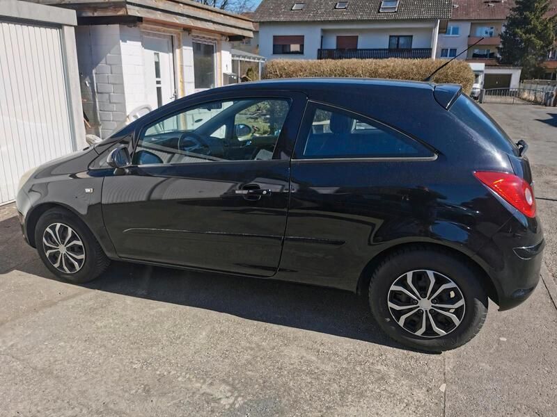 Schwarz Gebraucht 2007 Opel Corsa Kleinwagen | 800 € (Guter Preis) - Bild 1/4