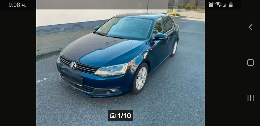 Gebraucht VW Jetta Life 105 PS (77 kW) 2014 Blau Limousine