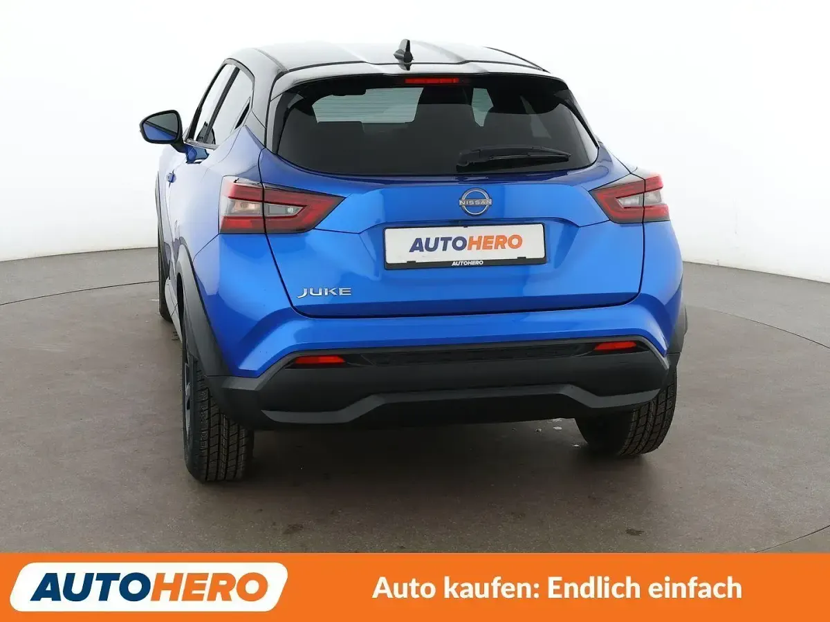 Gebraucht Nissan Juke Acenta 114 PS (83 kW) 2023 Blau SUV