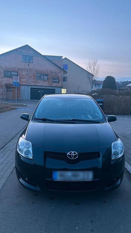 Gebraucht Toyota Auris 126 PS (92 kW) 2008 Schwarz Kleinwagen