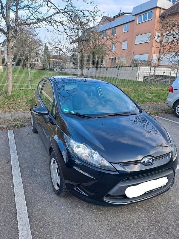 Gebraucht Ford Fiesta 60 PS (44 kW) 2012 Schwarz Kleinwagen