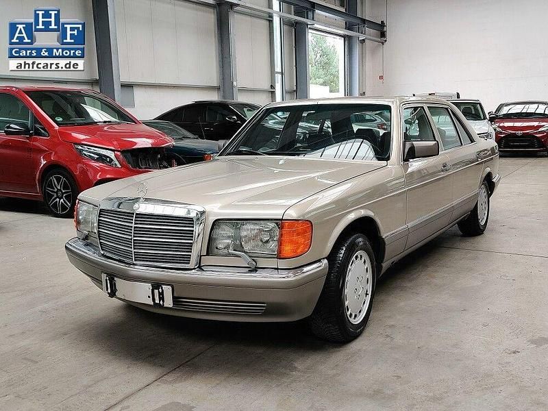Silber Gebraucht 1988 Mercedes S500 Limousine | 14.900 € - Bild 1/4