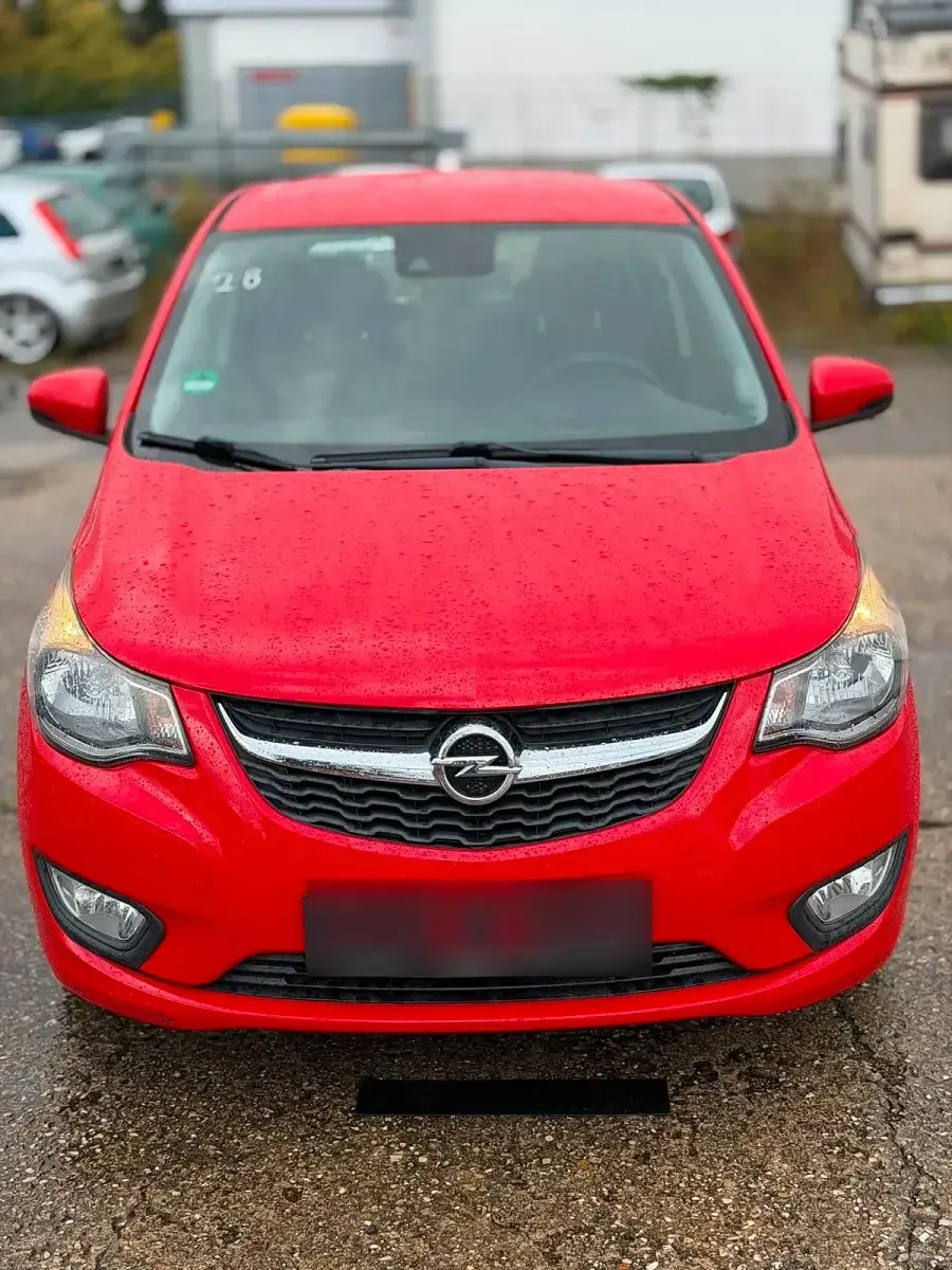 Gebraucht Opel Karl 75 PS (55 kW) 2016 Rot Kleinwagen