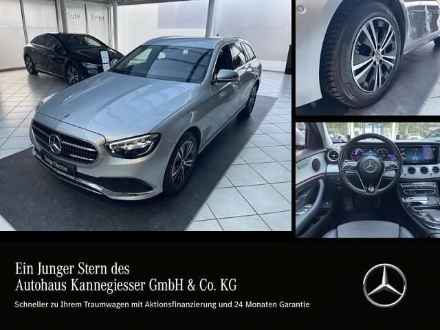 Silber Gebraucht 2021 Mercedes E220 Avantgarde Kombi | 25.990 € (Superpreis) - Bild 1/4