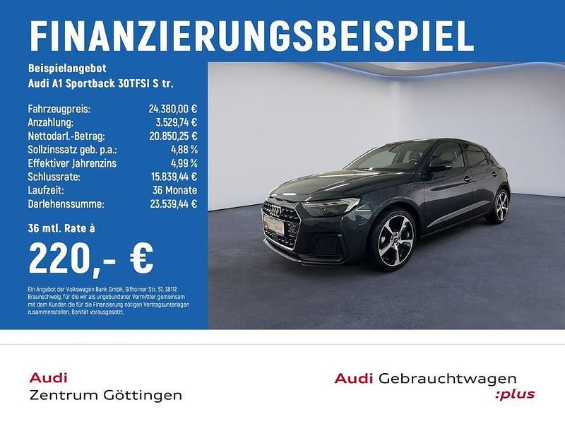 Gebraucht Audi A1 Sportback Advanced 116 PS (85 kW) 2024 Grau Kleinwagen