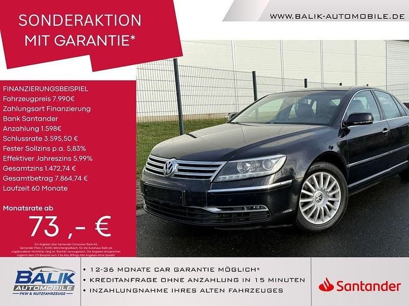 Gebraucht VW Phaeton 239 PS (175 kW) 2011 Deep black perleffekt Limousine