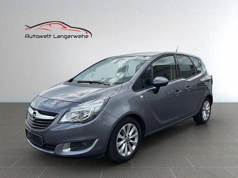 Grau Gebraucht 2017 Opel Meriva Active Van / Kleinbus | 11.999 € (Etwas zu teuer) - Bild 1/4