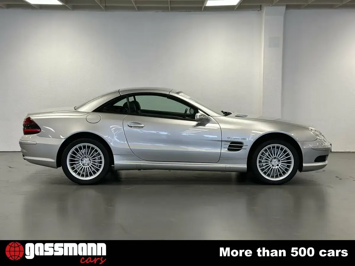 Gebraucht Mercedes SL55 AMG AMG 500 PS (367 kW) 2005 Silber Cabrio