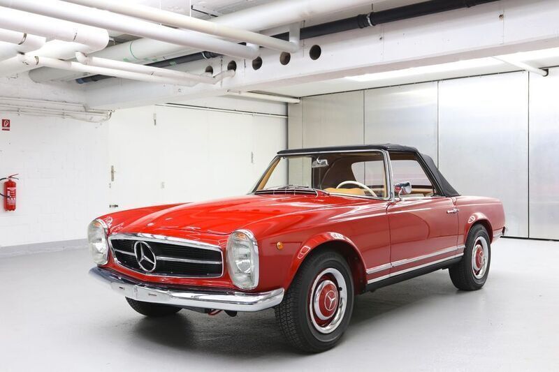 Rot Gebraucht 1963 Mercedes 230 Cabrio | 99.900 € - Bild 1/4
