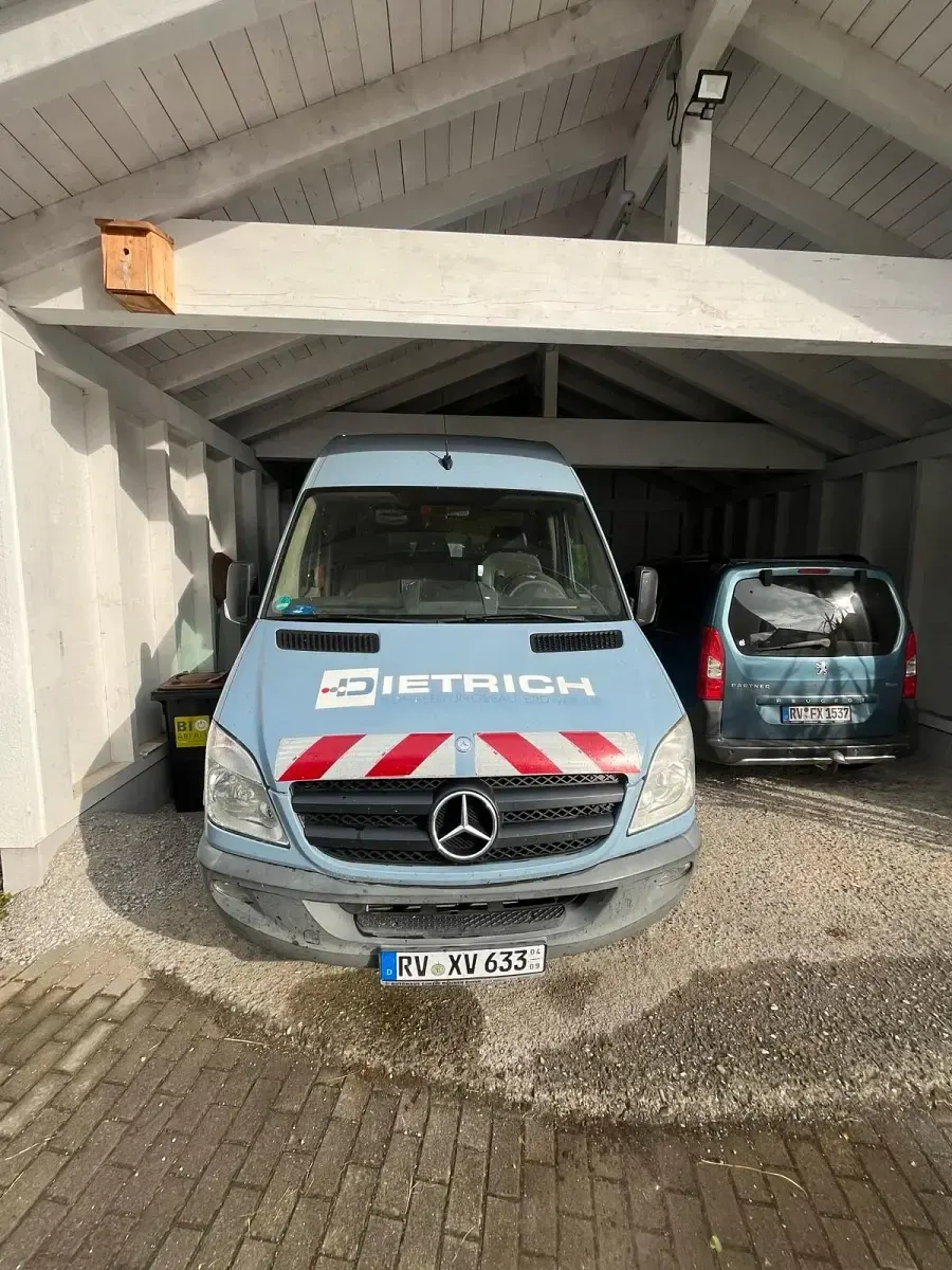 Używany Mercedes Sprinter 160 KM (117 kW) 2012 Niebieski Van
