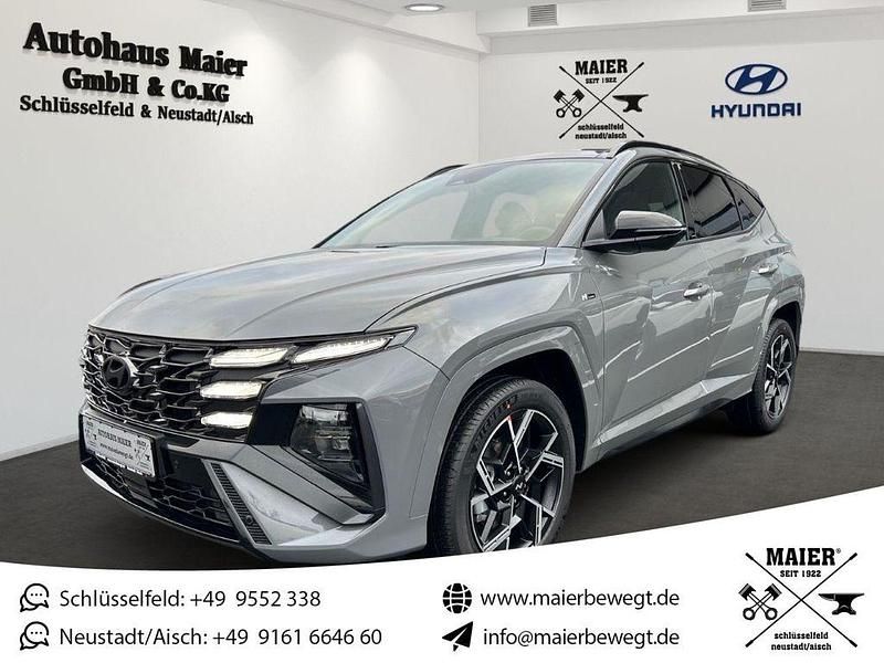 Grau Gebraucht 2025 Hyundai Tucson N Line SUV | 40.980 € (Teuer) - Bild 1/3