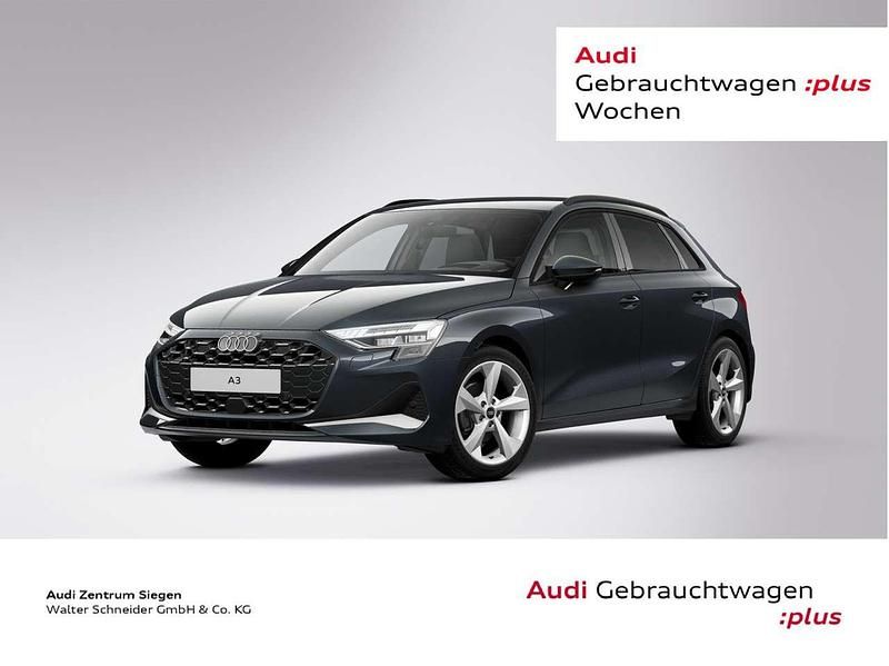 Manhattangrau metallic Gebraucht 2024 Audi A3 Advanced Limousine | 38.910 € (Etwas zu teuer) - Bild 1/4