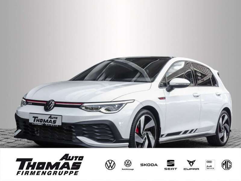 Pure white Gebraucht 2023 VW Golf VIII GTI Clubsport Limousine | 29.429 € (Guter Preis) - Bild 1/3